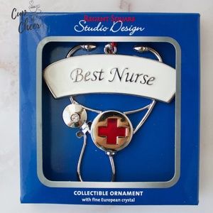 ✨ 2/$15🎄"Best Nurse" Ornament Gift 💞